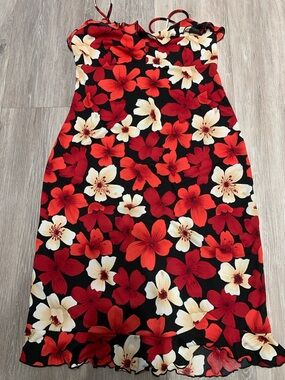 Vintage 90s floral slip dress 🌺